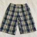 American Eagle Outfitters Shorts | American Eagle Men’s Plaid Shorts Longer Length Size 30 | Color: Blue/Cream | Size: 30