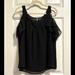 Anthropologie Tops | Black Anthropologie Top | Color: Black | Size: L