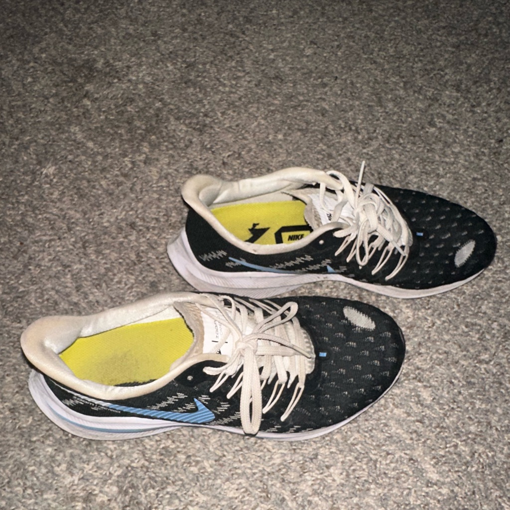 Nike Shoes | Black And Blue Nike Tennis Shoes | Color: Black | Size: 10