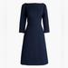 J. Crew Dresses | J. Crew Boatneck Sheath Dress In Matelass Blue Sz 2 | Color: Blue | Size: 2