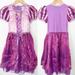 Disney Costumes | Disney Parks Girls Repunzel Dress Up Costume Size M 7/8 | Color: Purple | Size: Girls M