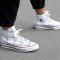 Converse Shoes | Converse Chuck Taylor All-Star 70 Hi Grid Jw Anderson White Size Women's 7 | Color: White | Size: 7