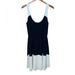 Kate Spade Dresses | Kate Spade Black And White Color Block 100% Wool Skater Dress Size Medium | Color: Black/White | Size: M