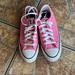 Converse Shoes | Like New Custom Chuck Taylor All Star By You. Size 6.5 Women’s. Size 4.5 Men’s. | Color: Pink | Size: 6.5