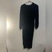Zara Dresses | Black Velvet Maxi Dress | Color: Black | Size: 6