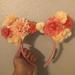 Disney Accessories | Disney Minnie Ears Floral Flowers | Color: Pink | Size: Os