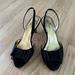 Kate Spade Shoes | Euc Kate Spade Emelia Black Stain Bow Heels | Color: Black | Size: 7