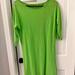 Lilly Pulitzer Dresses | Green Lilly Pulitzer Cotton Shirt Dress | Color: Green | Size: Xs