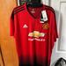 Adidas Shirts | Adidas Manchester United Home Jersey Size 2xl Brand New With Tags Red Black | Color: Black/Red | Size: Xxl