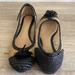 Zara Shoes | Fun Zara Woman Ballet Flats Tan And Black Size 40 | Color: Black | Size: 9