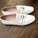 Kate Spade Shoes | Kate Spade White Leather Loafers Size Us 8/38.5 | Color: White | Size: 8