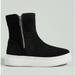 Anthropologie Shoes | J/Slides Tristan Platform Sneaker Boots | Color: Black/White | Size: 6.5