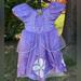 Disney Costumes | Little Girls Princess Fairy Purple Dress Halloween Costume Seven Dollars And | Color: Purple | Size: Osg