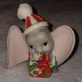 Disney Holiday | 1989 Disney Dumbo Ceramic Christmas Tree Ornament Vintage 80s | Color: Gray | Size: Os