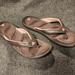 Adidas Shoes | Adidas Flip Flops Ladies Size 8 | Color: Brown/Pink | Size: 8