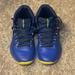 Under Armour Shoes | Blue And Yellow Under Armor Boys Basketball Shoes Size 4y | Color: Blue/Yellow | Size: 4bb