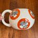 Disney Accents | Disney Star Wars Bb-8 Droid Disney 3d Character Mug Coffee Cup No Lid | Color: Orange/White | Size: Os