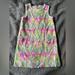 Lilly Pulitzer Dresses | Girls Lilly Pulitzer "Millionaire Row" Shift Dress Size 6 Jungle Animals | Color: Pink | Size: 6g