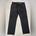 Levi's Jeans | Levi's 501 Raw Denim Jeans Men Size 36 X 30 Black 00501 0226 | Color: Black | Size: 36
