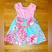 Lilly Pulitzer Dresses | Lilly Pulitzer Girls Short Sleeve Dress Size M (6/7) | Color: Pink | Size: Mg