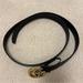 Gucci Accessories | 1” Gucci Marmont Double Gg Belt | Color: Black | Size: 110 Cm (43in)