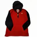 Adidas Shirts | Adidas Retro Fleece Pouch Hoodie | Color: Red/Yellow | Size: Xl