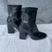 Zara Shoes | Black Heels/ Boots From Zara Size 7.5/38 | Color: Black | Size: 7.5