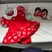 Disney Costumes | Disney Baby Girl Minnie Mouse Costume With Minnie Ear Headband Size 12-18months | Color: Red/White | Size: 12-18mo