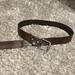 American Eagle Outfitters Accessories | American Can Eagle Classic Vintage Leather Belt | Color: Brown | Size: 32