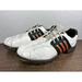 Adidas Shoes | Adidas Shoes Mens 8.5 Tour 360 Ii Golf Sneakers Lace Up 737438 White Leather | Color: White | Size: 8.5