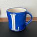 Anthropologie Kitchen | Anthropologie Monogram Letter L Hand Painted Initial Blue Coffee Mug Cup | Color: Blue | Size: Os