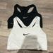 Nike Intimates & Sleepwear | Nike Pro Sports Bra Bundle | Color: Black/White | Size: M