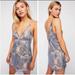 Free People Dresses | Free People Night Shimmers Mini Dress In Blue | Color: Blue | Size: 10