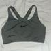 Nike Intimates & Sleepwear | Grey Nike Sports Bra | Color: Black/Gray | Size: M