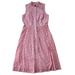 J. Crew Dresses | Jcrew Ruffle Sleeveless Liberty Midi Dress. Size 10 | Color: Red/White | Size: 10