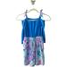 Lilly Pulitzer Dresses | Girls Lilly Pulitzer 6/7 Off The Shoulder Cotton Dress | Color: Blue/Pink | Size: 6/7