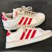 Adidas Shoes | Adidas Grand Court Leather Sneakers Women’s Size 6 | Color: Pink/White | Size: 6