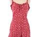 American Eagle Outfitters Dresses | Ae Viscose Red Dress | Color: Red | Size: M
