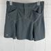 Athleta Skirts | Athleta A Line Flair Mini Skirt Women's Size 10 Charcoal Gray Pockets Stretch | Color: Gray | Size: 10