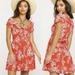 Free People Dresses | Free People A Thing Called Love Mini Dress Size 6 Boho Red White Valentine’s | Color: Red | Size: 6