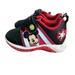 Disney Shoes | Disney Mickey Mouse Junior Light Up Sneakers | Color: Black/Red | Size: 7bb