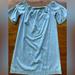 Madewell Dresses | Madewell Azaela Denim Off The Shoulder Dress | Color: Blue | Size: Xs