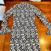 Michael Kors Dresses | Like New! Michael By Michael Kors Knit Dress. Size Small. Worn Once. | Color: Black/White | Size: S