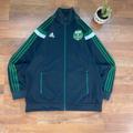 Adidas Jackets & Coats | Adidas Portland Blazers Three Stripe Track Jacket | Color: Black/Green | Size: Xl