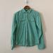 American Eagle Outfitters Tops | American Eagle Corduroy Button-Down Size S | Color: Green/Tan/White | Size: S