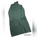 J. Crew Dresses | J Crew Turtleneck Sweater Dress Green Size Xs | Color: Green | Size: Xs