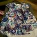 Lularoe Dresses | Lularoe Scarlett’s Floral Kids Dress Sz6. Guc | Color: Blue/Gray | Size: 6g