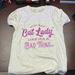 Disney Tops | Disney World Cat Lady Shirt | Color: Tan/White | Size: M