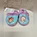 Disney Shoes | Disney Frozen Elsa & Anna Sequin Slippers Toddler Girls | Color: Blue/Purple | Size: 5/6