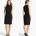 Kate Spade Dresses | Kate Spade Katia Tie-Back Sleeveless Sheath Dress Black Size 4 | Color: Black | Size: 4